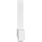 Ekena Millwork Eugene Architectural Grade PVC Gable Bracket, 72"W x 27"H x 4"D x 6"F, 9/12 Pitch GBP072X27X0406EUG00 - alternate 2